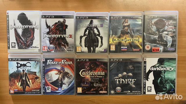 PS3 игры жанра slasher/action/adventure