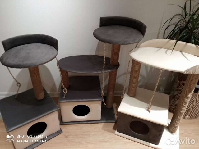 Домик когтеточка, комплекс для кошек