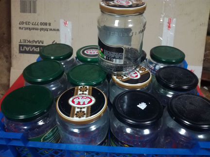 Банка стеклянная 0,7л