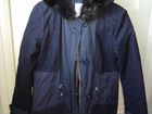 Куртка женская зимняя размер S, цвет тёмно-синяя объявление продам