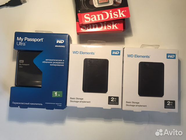 Переносной хард диск