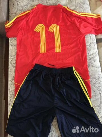 Футбольная форма сборная Испании 11 комплектов
