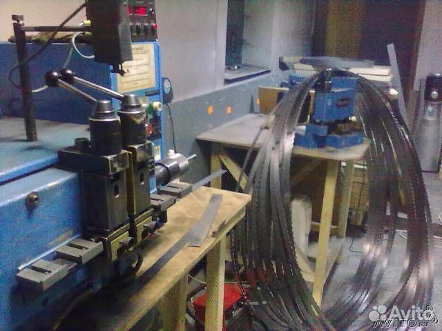 Услуги по сварке ленточных полотен пил