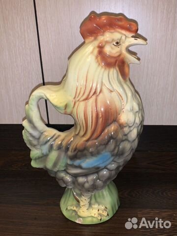 Фарфоровый графин (штоф) Петушок. Кировский завод