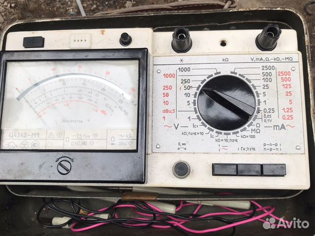 Мультиметр ц4342-м1