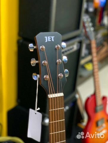 Гитара электро акустическая новая JET