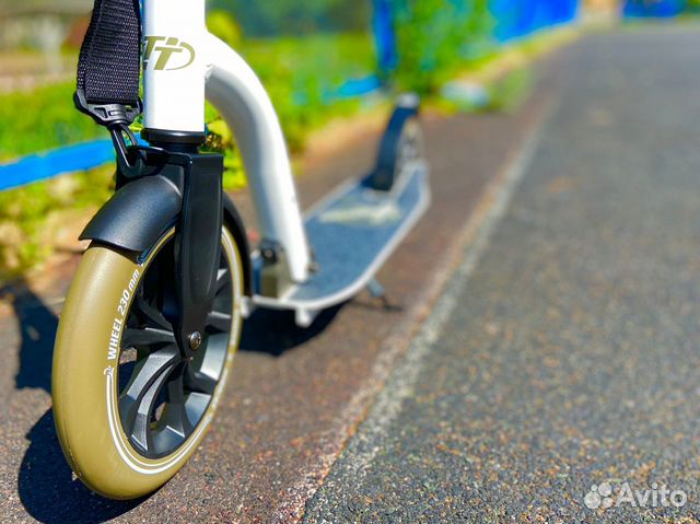 Самокат Tech Team TT huracan белый