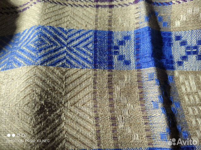 Салфетка, рушник, полотенце лен СССР с этикеткой