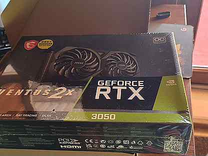 Видеокарта MSI GeForce RTX 3050 ventus 2X OC