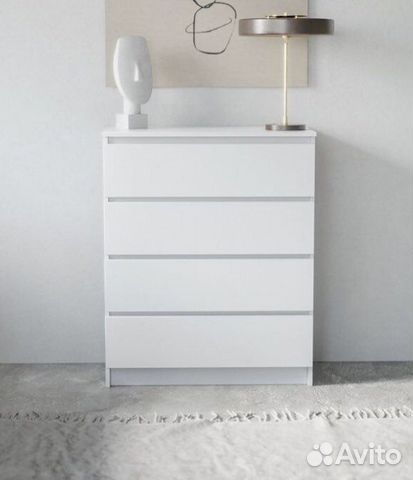 Комод детский 4 ящика Мори в 3х цветах