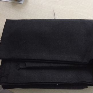 Ткань костюмная, черная