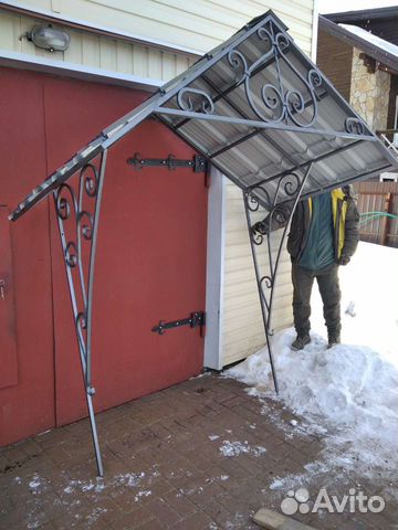 Козырек крылечка