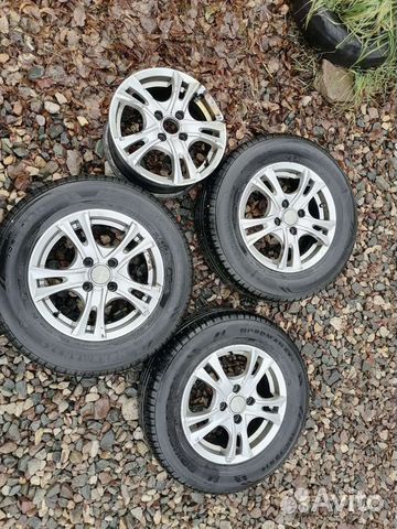 Литые диски r14 с летней резиной