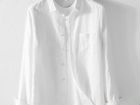 Рубашка белая новая Лен объявление продам