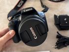 Зеркальный фотоаппарат canon 1300D объявление продам