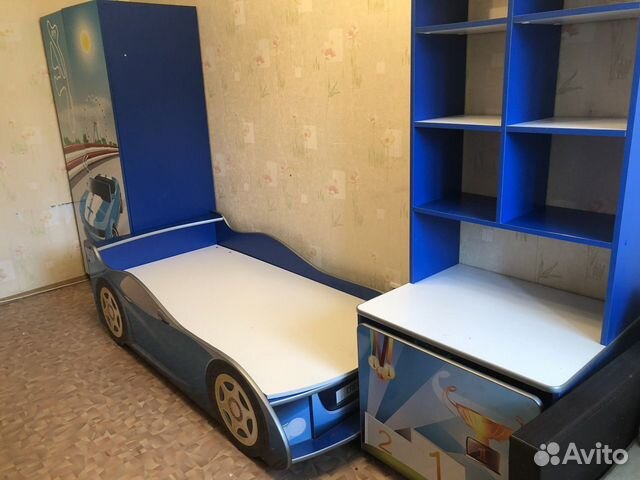 Детский гарнитур для мальчика «Тачки»