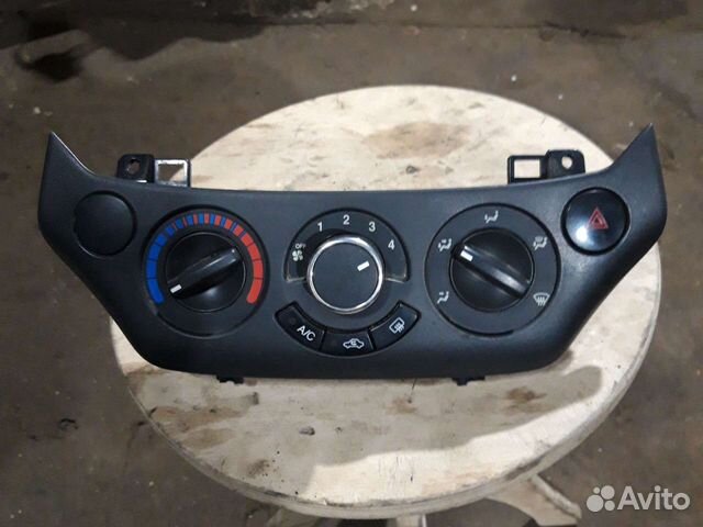 Блок управления печкой Авео т250