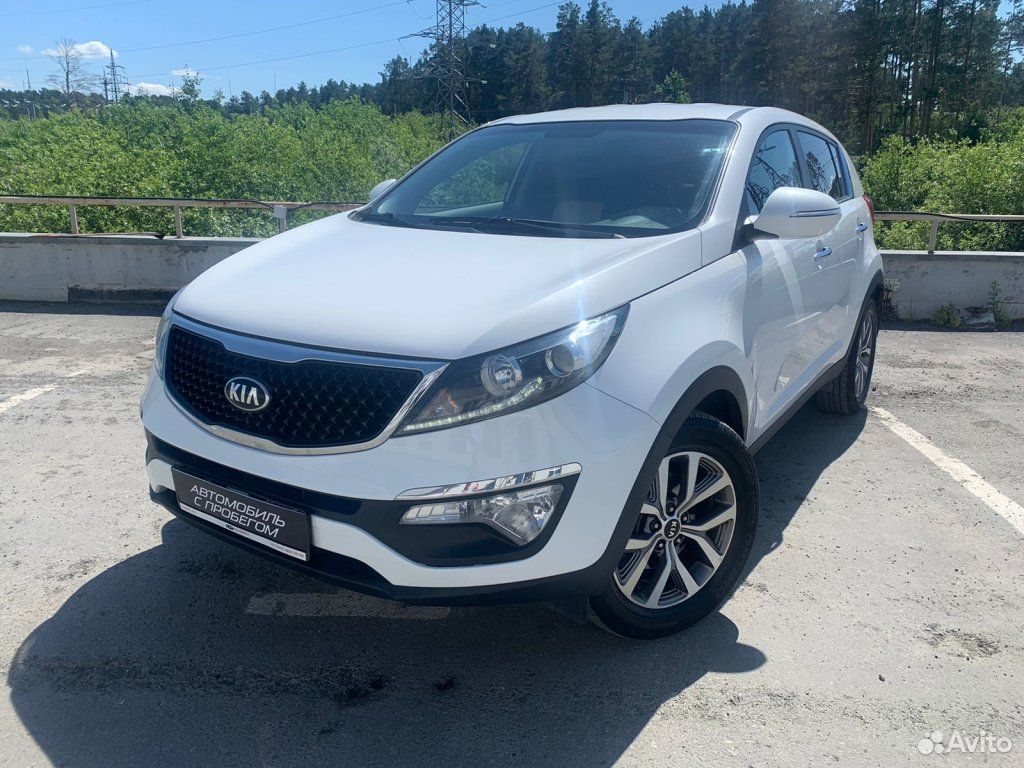 Kia Sportage 2015 Р±РµР»С‹Р№