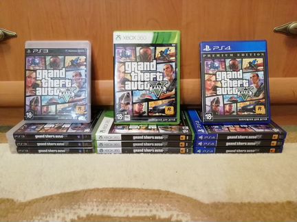 Лицензия Grand Theft Auto V на PS3, PS4