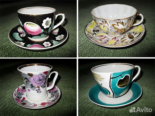 Чайная пара СССР (есть редкие)