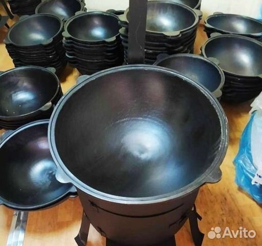 Казаны чугунные Узбекистан оригинал