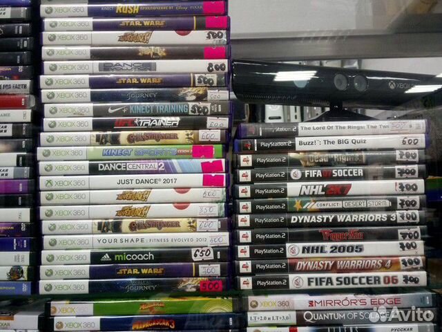 Xbox лицензионные диски б/у