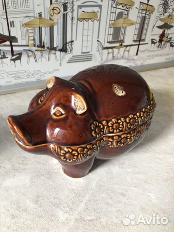 Посуда глиняная «свинка»