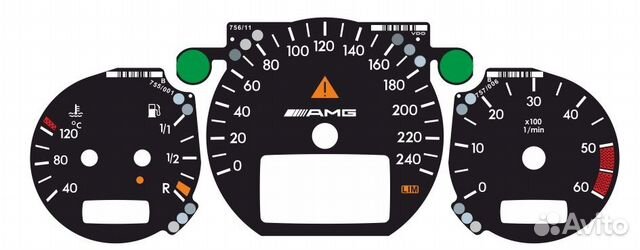 Тюнинг Шкалы на панель приборов Mercedes-Benz