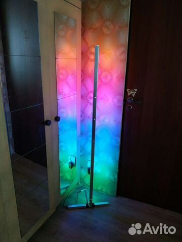 RGB торшер / цветная лампа