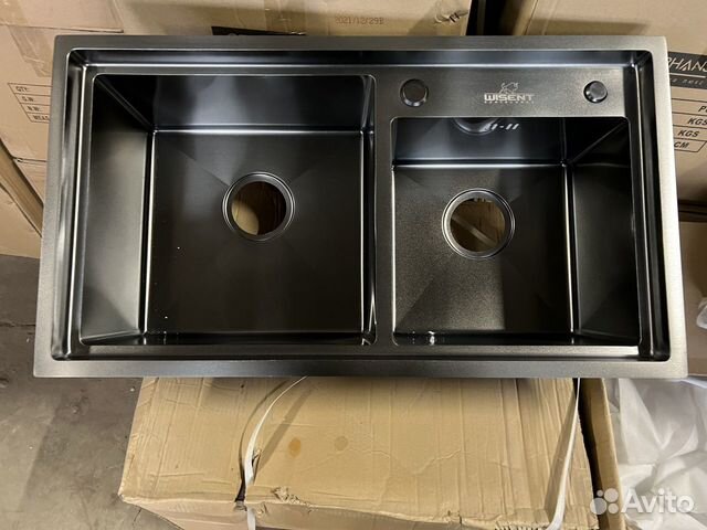 Кухонная мойка из нержавеющей стали wisent 7843B-S купить в Химках ...