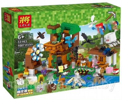 Конструктор lele MY world 1007 дет