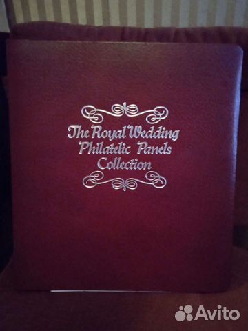 Альбом с марками свадьба принцессы Дианы 1982 г