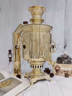 Самовар на дровах. Медалист Н.И. Баташева.Оригинал