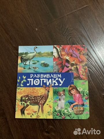 Книги виммельбух развиваем логику (с окошками)