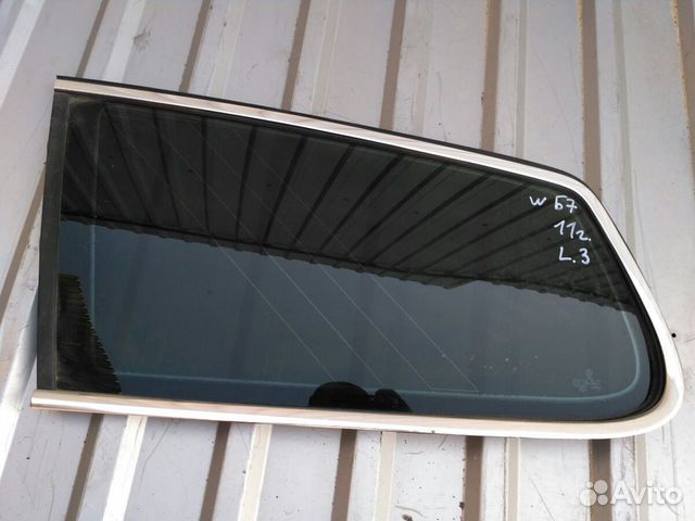 Стекло заднее левое кузовное Volkswagen Passat B7