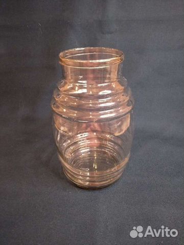 Старинная стеклянная банка