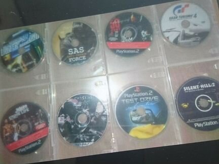 Любые игры playstation 2