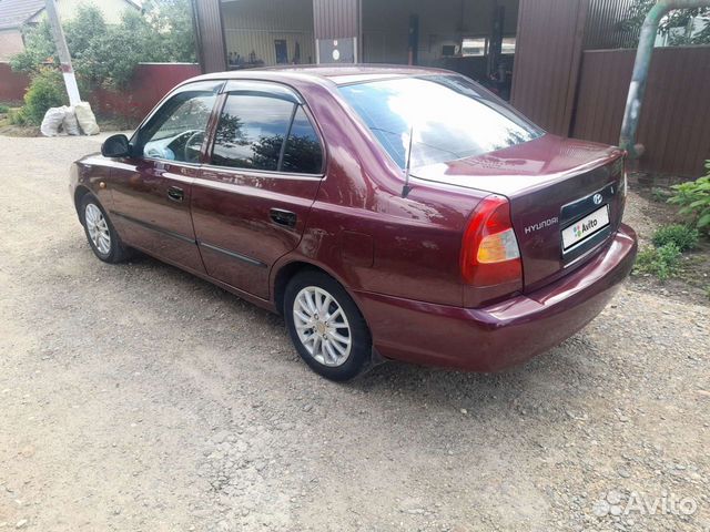 Hyundai Accent 1.6 МТ, 2007, 189 600 км