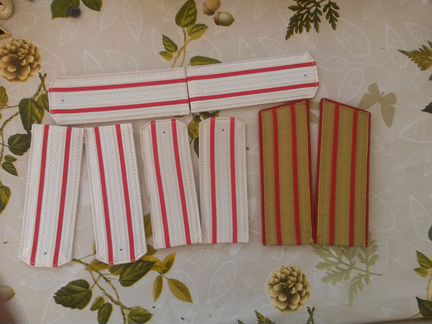 Погоны новые и б/у старшего офицера СССР