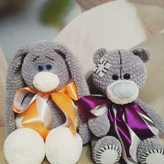 Плюшевый заяц, плюшевый мишка Тедди