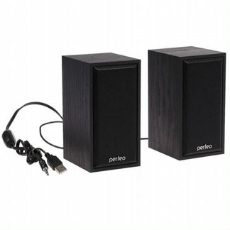 Компьютерные колонки дерево 2.0 Perfeo cabinet