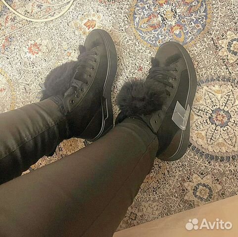 Ботинки зимние ecco. Новые