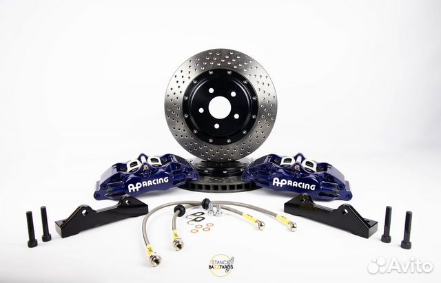 Тюнинг тормоза Chevrolet Spark усиленные Ap Racing