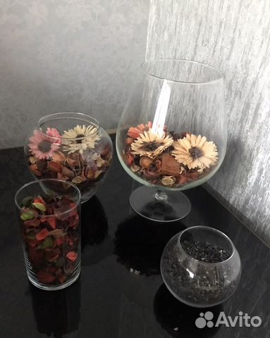 Декор в вазе