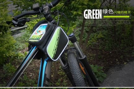 Велосумка на раму с чехлом для телефона