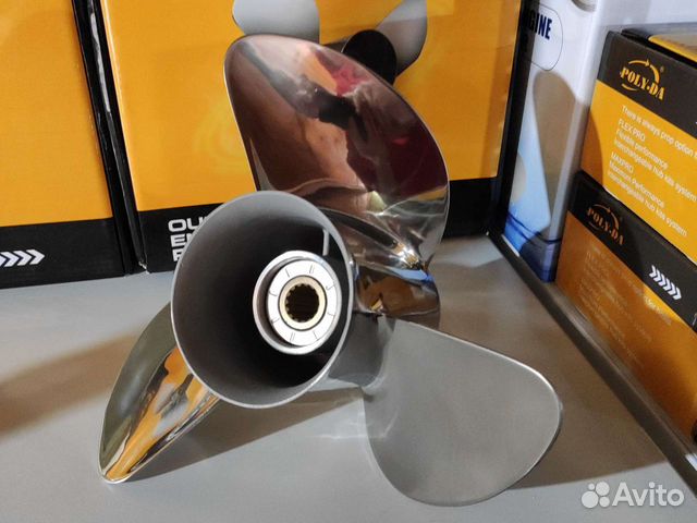 Гребной винт Yamaha 150-300; 3*13-3/4*19, сталь
