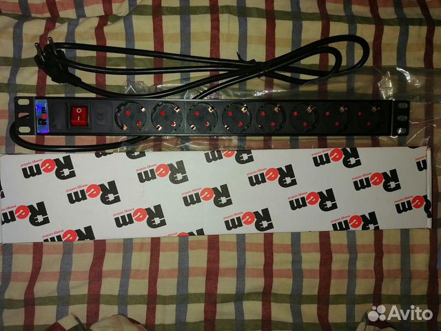 Блок силовых розеток 220-250В/18А