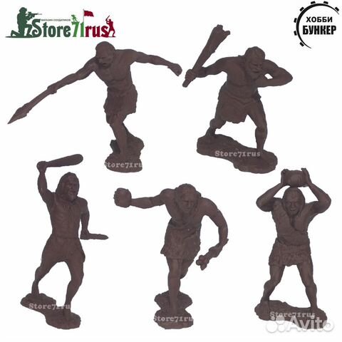 Солдатики Хобби Бункер - Каменный Век #1