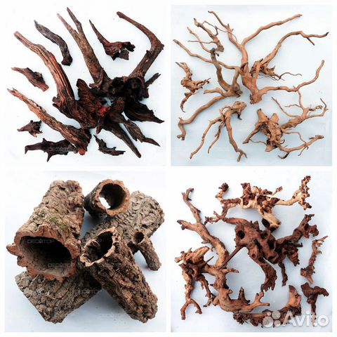 Натуральные коряги для аквариумов и террариумов