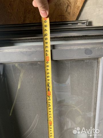 Продам балконную остекленную рамму серого цвета